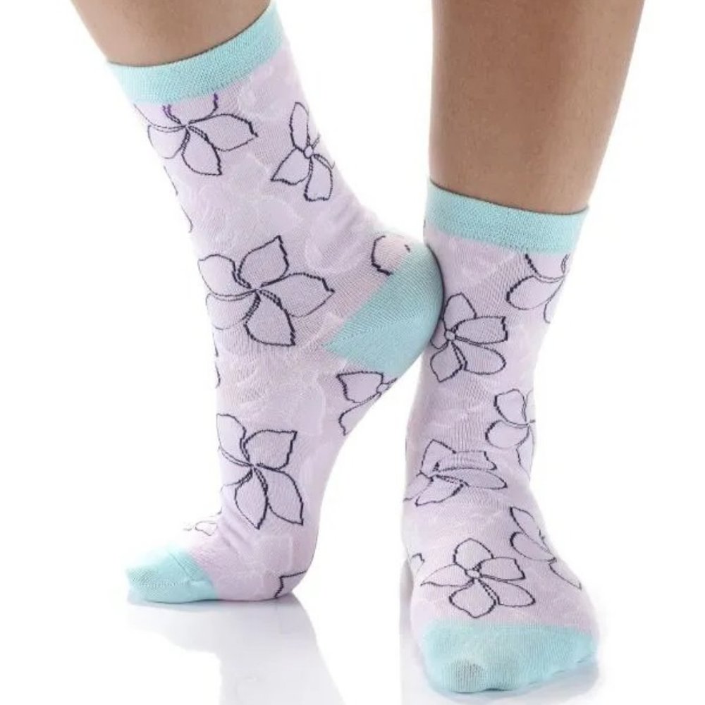Yo Sox 'Aloha' Women's Novelty Crew Socks